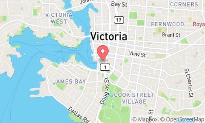 map, The Union Club of British Columbia