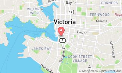 map, The Inn at the Union Club of British Columbia