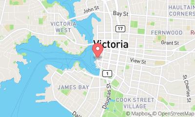 map, Greater Victoria Harbour Authority