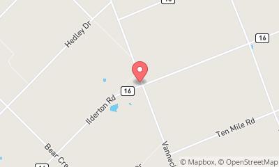 map, Rolling Ridge Maple Products