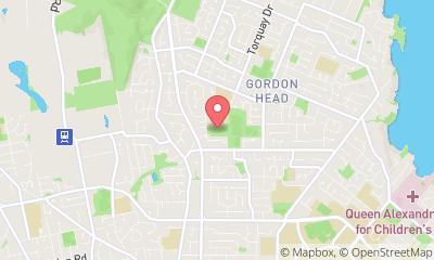 map, Gordon Head Recreation Centre
