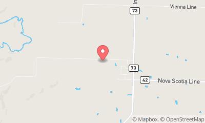 map, Rush Creek Wines Ltd.