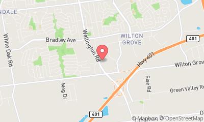 map, The Keg Steakhouse + Bar - London South