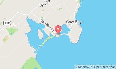 map, By The Bay Kayak Rentals