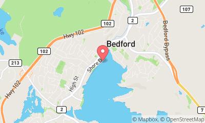 map, Bedford Basin Yacht Club