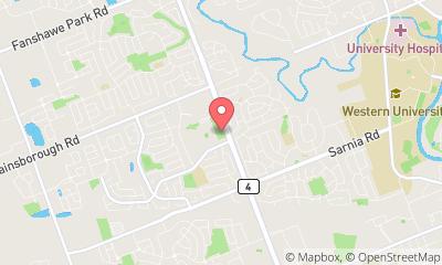 map, Canada Games Aquatic Centre