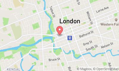 map, Budweiser Gardens