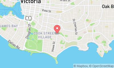 map, Fairfield Bicycle Shop
