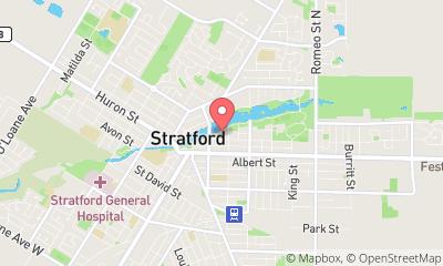 map, Tom Patterson Theatre | Stratford Festival