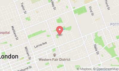 map, London Brewing Co-operative