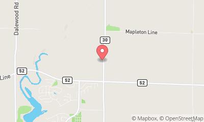 map, Howe's Farm Market & Country Bakery