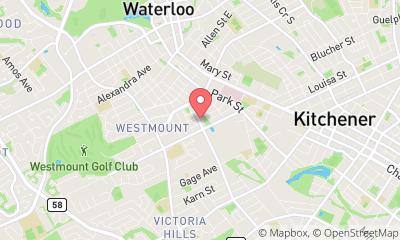 map, Boundless Martial Arts Kitchener