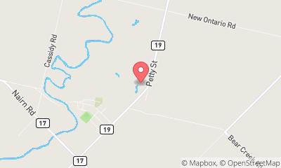 map, Shady Pines Campgrounds