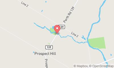 map, Prospect Hill Camping Ground