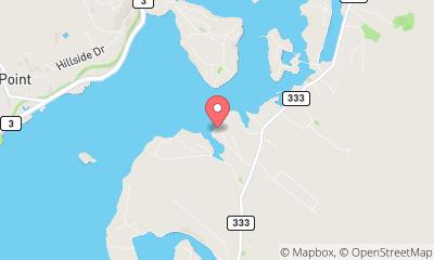 map, Shining Waters Marine