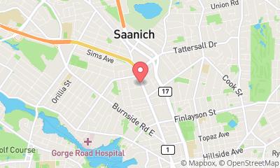 map, Red Lion Inn & Suites Victoria