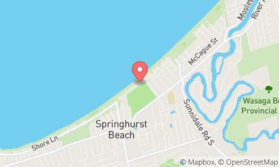 map, Wasaga Beach Provincial Park - Beach Area 6