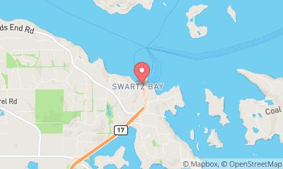 map, Victoria (Swartz Bay) Ferry Terminal