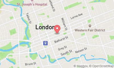 map, Residence Inn by Marriott London Downtown