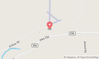 map, Evangeline Trail Rides