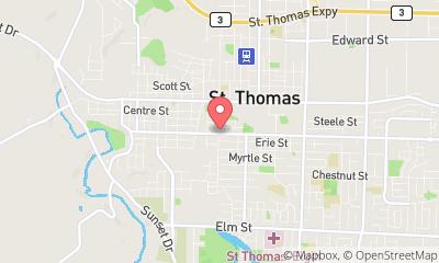 map, Paul's Bicycle Repair & Sports Exchange