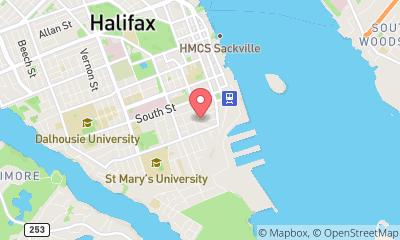 map, Halifax Tennis