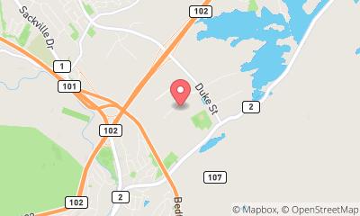 map, Atlantic Tennis Centre