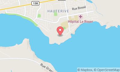 map, Pourvoirie du lac Cyprès