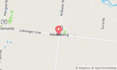 map, The Olde Heidelberg Restaurant Tavern & Motel