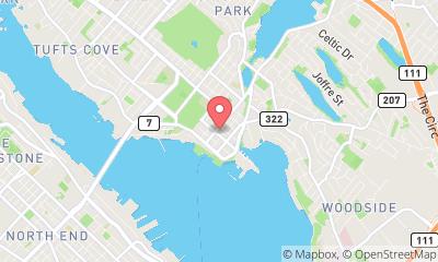 map, Interlude Spa Dartmouth