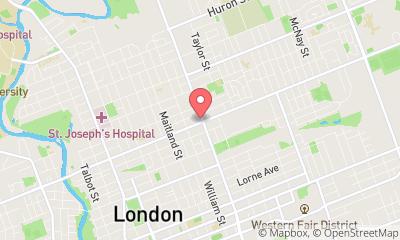 map, Escapology Escape Rooms London Ontario