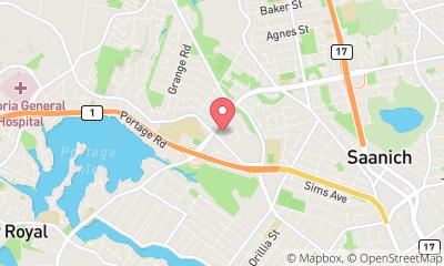 map, BC Golf Safaris