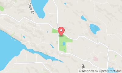 map, Salt Spring Island Golf Club