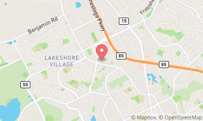 map, Five Rings TaeKwonDo Waterloo