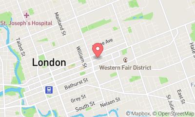 map, London Clay Art Centre