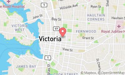 map, Pacific Opera Victoria & Baumann Centre