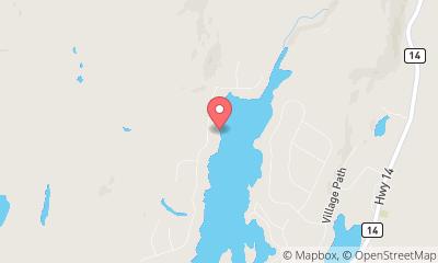 map, Falls Lake Cottage Rental