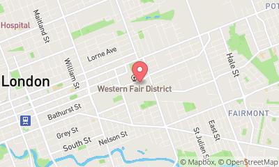 map, Western Fair Sports Centre