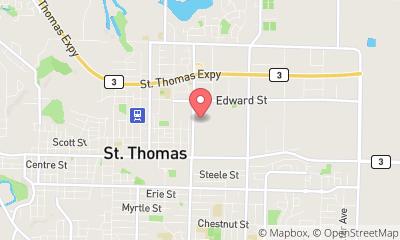 map, Canadian Tire