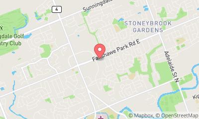 map, Canadian Tire Gas+