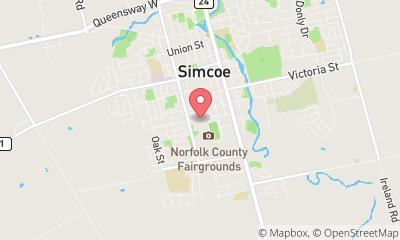 map, Norfolk County Fairgrounds