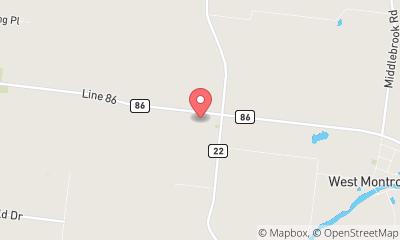 map, Elmira (East) Airport