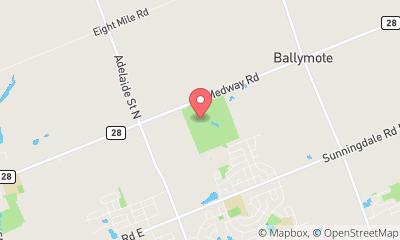 map, Llyndinshire Golf & Country Club.