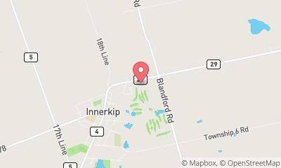 map, Innerkip Highlands Golf Club