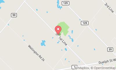 map, Acton Golf Club