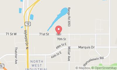 map, YXE Limo