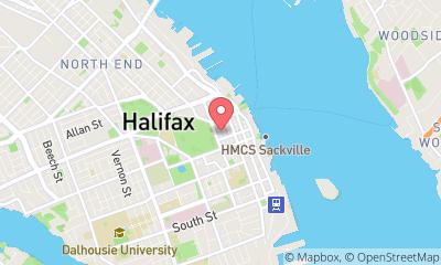 map, The Prince George Hotel Halifax