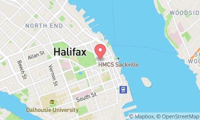 map, Sutton Place Hotel Halifax