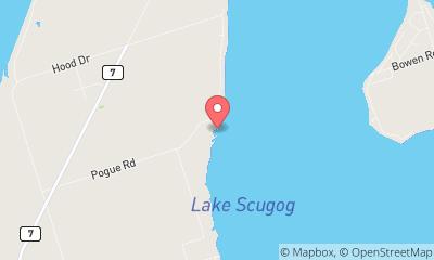 map, Scugog Island Marina