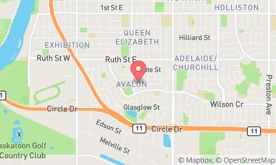 map, SaskLiquor Avalon Liquor Store